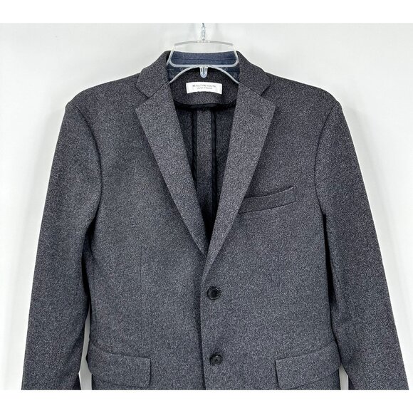 BEAUTY & YOUTH UNITED ARROWS jacket blazer sport coat polyester knit gray M - Picture 2 of 8